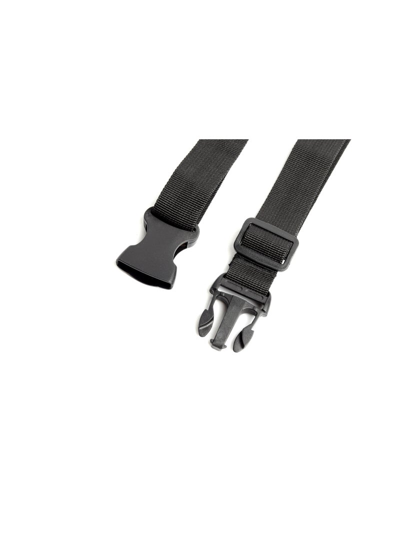 Ar supply Trans Bag Strap – 130cm Adjustable Nylon Webbing for Crossbody & Chest Carry – Heavy-Duty POM Plastic Swivel Hooks – 2.5cm Wide Universal Shoulder Strap – Durable Travel Accessory - Image 3